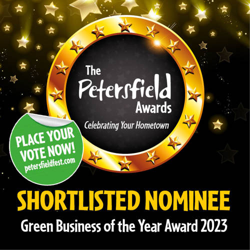Shortlisted for the Green Business of the Year award!
