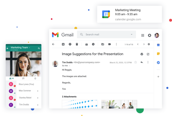 Fully Managed Google Powered Email