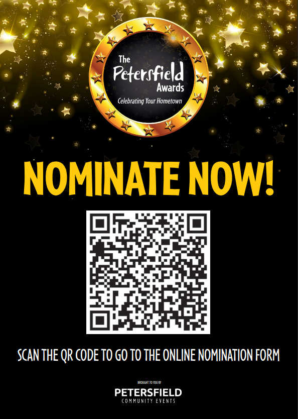 The Petersfield Awards Nomination QR Code