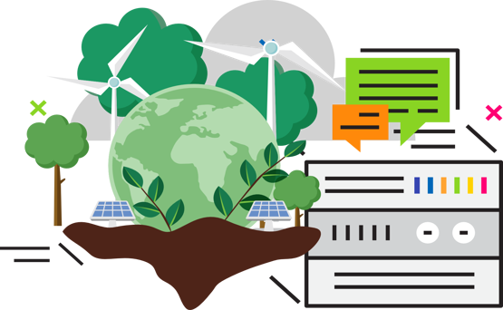 Powered by 100% Renewable Energy